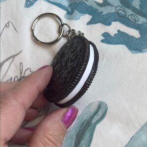 Oreo Cookie Keychain